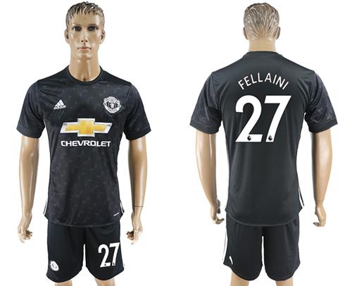 Manchester United #27 Fellaini Away Soccer Club Jersey - Click Image to Close